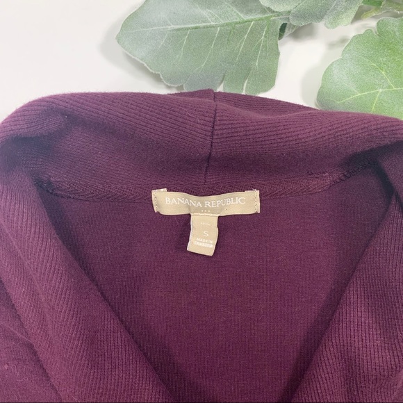 Banana Republic | Plum Sweater with Pockets - Picture 2 of 7